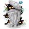 Cats Naughty Characters playing on Garbage Trash Bin Vector illustration