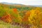 Catskill Mountains in Fall color