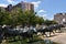 The Cattle Drive Sculpture at Pioneer Plaza in Dallas, Texas