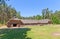 Cattle-yard circa 19th c. in Ethnographic Open-Air Museum of