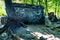 Caucasus dolmen in forest