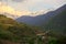 Caucasus mountains, canyon of Argun.