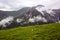 Caucasus mountains next to Gudauri ski resort in the Republic of