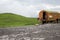 Caucasus mountains next to Gudauri ski resort in the Republic of