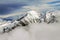 Caucasus mountains panorama / landscape