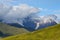 Caucasus mountains in Upper Svaneti,trek to Ushguli village