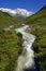 Caucasus Shkhara mountain in the upper Svaneti