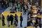 Caucus goers and voters wait in line to enter a caucus location in Las Vegas, Nevada, U.S., on Tuesday, Feb. 23, 2027