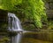 Cauldron Falls in West Burton, Yorkshire Dales