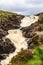 Cauldron Snout waterfall near Cow Green water dam.