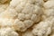 Cauliflower Floret Textures Close Up