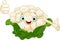 Cauliflower Presenting Something