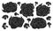 Cauliflower vector black set icon. Vector illustration cabbage on white background. Isolated black set icon cauliflower.