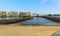 Causeways leading to the shoreline of Arrecife, Lanzarote