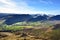 Causey Pike summit over the Derwent water fells