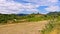 Causse du Larzac, plain landscape in Cevennes