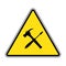 Caution attention symbol illustration. under construction icon