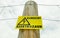 Caution electric fencing