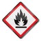 Caution fire and flammable