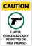 Caution Firearms Allowed Sign Lawful Concealed Carry Permitted On These Premises