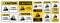 Caution forklifts in operation Symbol Sign Isolate on transparent Background,Vector Illustration