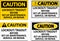 Caution Label: Lockout Tagout Before Set-Up, Maintenance, Service Or Repair