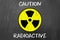 Caution Radioactive Symbol