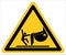 Caution should be exercised when contacting molten material.,sign