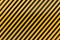 caution sign siding oblique line layout metal material background 3d render