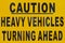 Caution Signboard