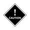 Caution signs. Symbols of danger and warning signs. warning attention.