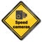 Caution speed cameras