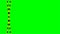 Caution tape stripe on green screen background, green screen video and safety strip, warning tape line over green screen colour,