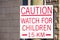 Caution: Watch for Children