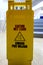 Caution Wet Floor sign