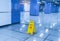 `Caution wet floor` sign