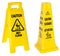 Caution: Wet Floor signs