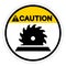 Caution Workers Area Symbol Sign, Vector Illustration, Isolate On White Background Label .EPS10