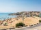 Cava D’Aliga beach and small Town in Scicli, Sicily, Italy