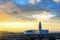 cavalleria lighthouse on the coast of Minorca