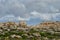 Cavalleria lighthouse view. menorca, balearic islands, spain