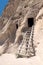 This Cavate, called Cave Kiva. Bandelier National Monument, New