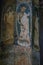 Cave 10: Paintings on Pillars. Buddha images in teaching attitude and lotus medallions Ajanta Caves, Aurangabad, Maharashtra