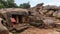 Cave 12 : Jambeshwar Gumpha, Udaygiri caves Bhubaneswar, Odisha, India.