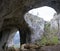 Cave in Aitzulo, two eyes in the Orkatzategi mountain, Gipuzkoa.
