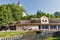 Cave bath of spa resort in Sklene Teplice, Slovakia.