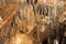 Cave, beautiful stalagmites, stalactites, minerals in Croatia photo