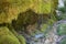 Cave behind the Waterfall at the Dreimühlenwasserfall