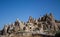 Cave city fortress in Cappadocia