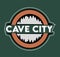 Cave City Kentucky with green background